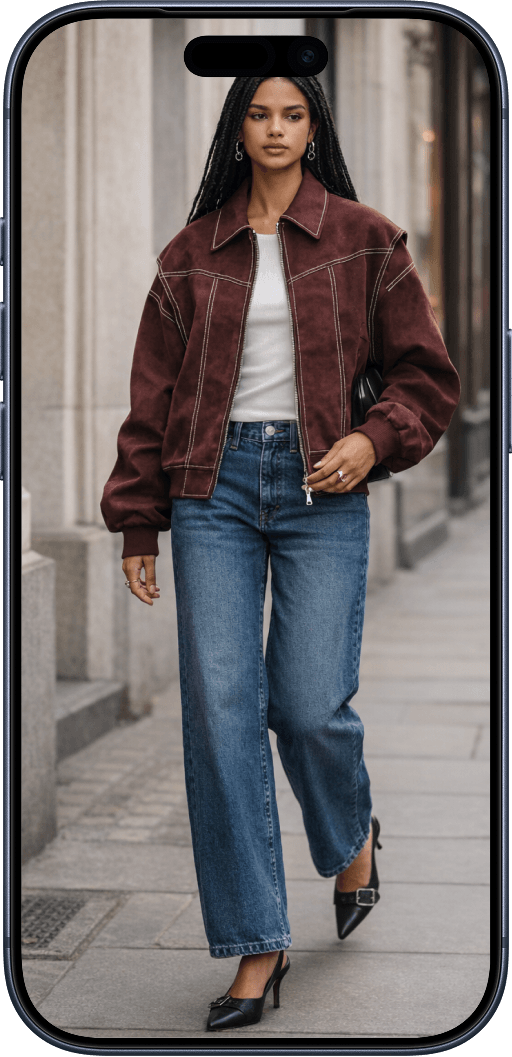 Scroll example in FiFi app